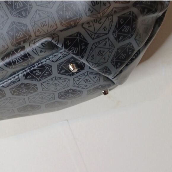 ThinkGeek Stylish Gray Hexagon Tote Bag - Picture 10 of 15